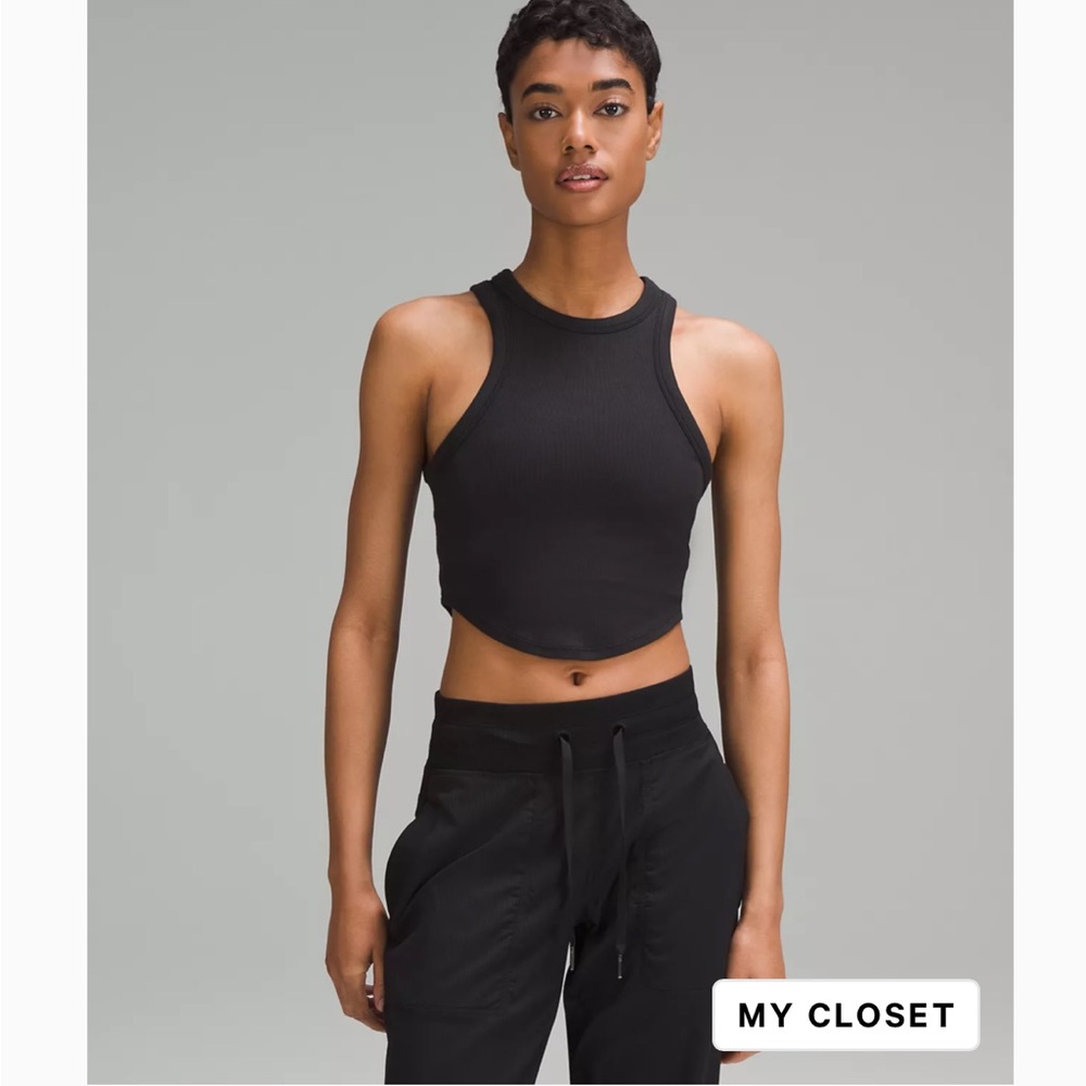Lululemon Hold Tight Cropped Tank Top Size 6